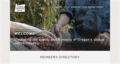 Desktop Screenshot of oregoncoffeeboard.org